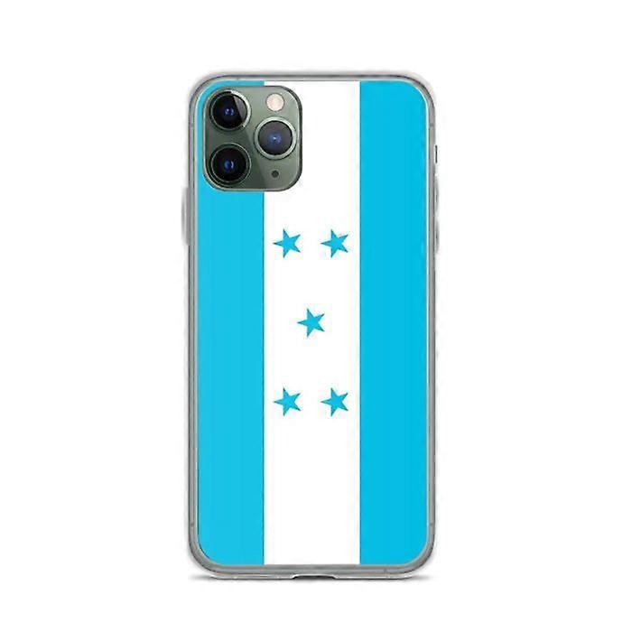 iPhone Case - Honduras - Official Flag - Soft - Multicolor - Transparent TPU
