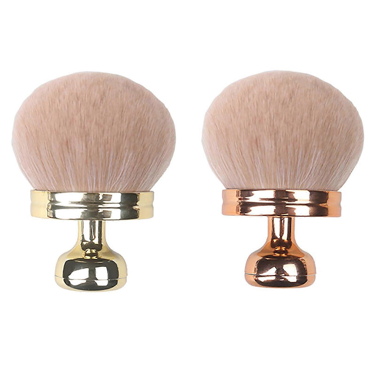 Extra Large Body Makeup Brush - 74mm Self Tanner Back Applicator for Smooth Application, Kabuki Brush for Self Tanner (2PCS AB)