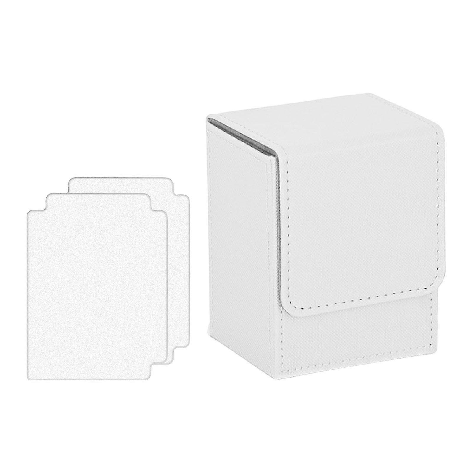 Card Deck Box Kartenetui, fasst 100 Trading Weiß
