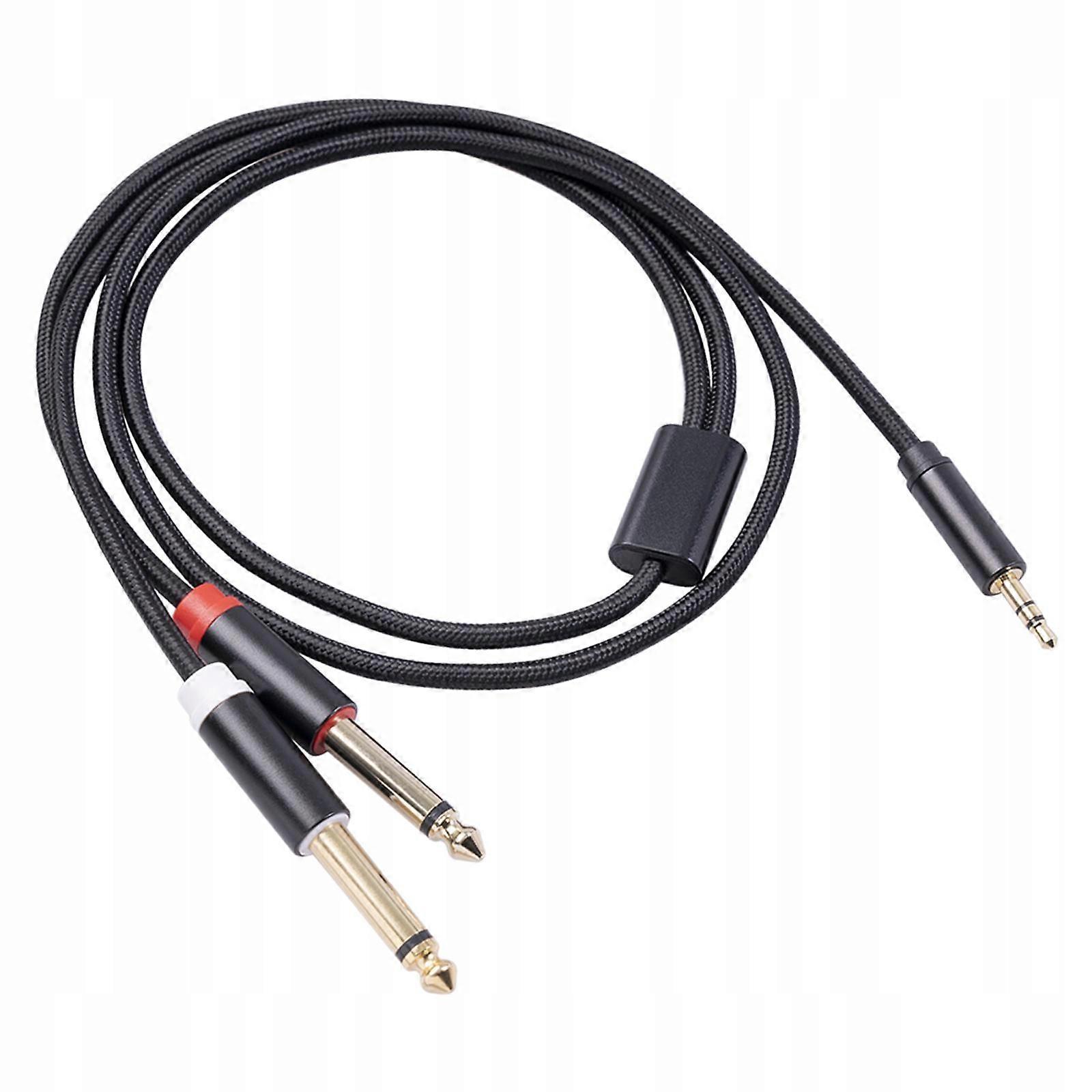 Universal Y Splitter Stereo Cord Adapter 1m