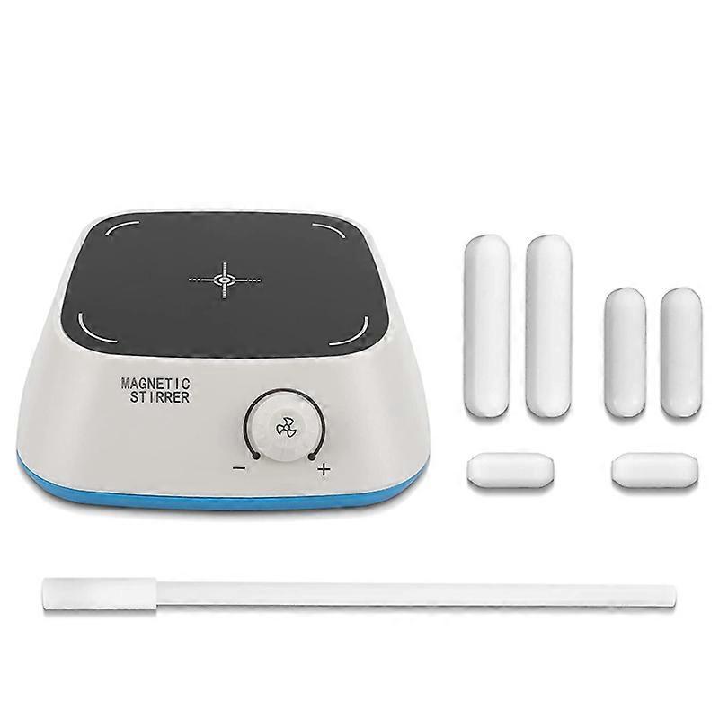 4 Inch Magnetic Stirrer with 6PCS Stir Bar Set and Stir Bar Retriever
