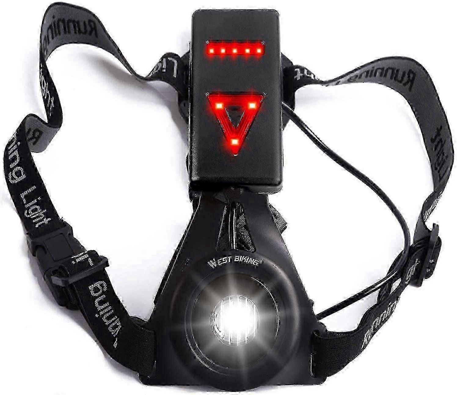Running Light Usb Rechargeable Led Body Torch Waterproof Light For Night Runners