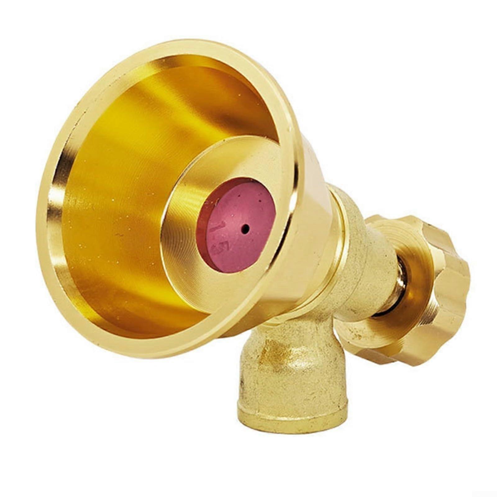 Agricultural irrigation spray nozzle, highpressure adjustable copper for vortex sprinkler, garden water sprayer for large area coverage, long range