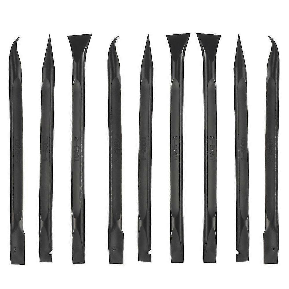 9 Pcs Plastic Scraper Tool Scratch Free Plastic Scraper Cleaning Pen Shaped Scraper Tool Multipurpose Label Scraper