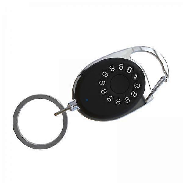 2xMini Key Finder Locator avec contrôle de photo d’application pour les sacs à dos Keys Wallet