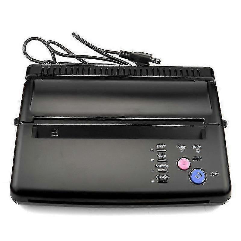 Copy Stencil Machine - Tattoo Transfer Machine - Printer Drawing Thermal(black)