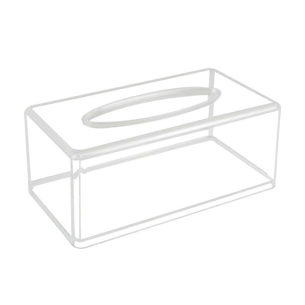 Transparent Acrylic Tissue Box Paper Dispenser for Room