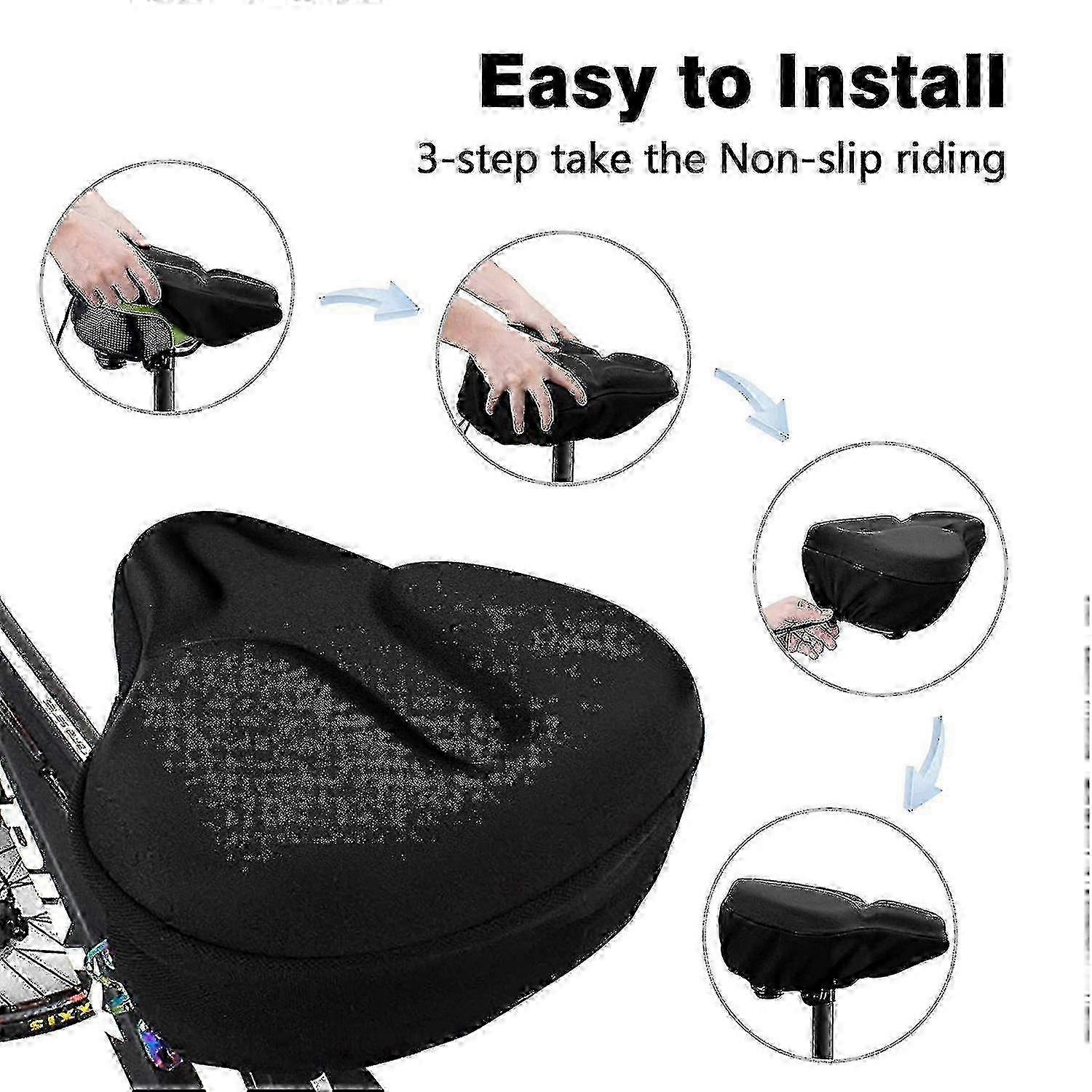 Stötdämpande cykelskydd för långdistansturer - Lättvikt 2025