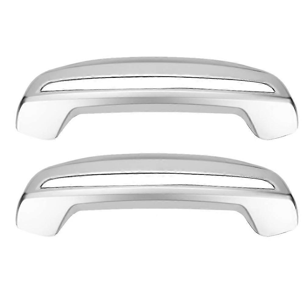 2pcs Seat Back Trim Cover Decoration Silver Color Fits Suitable for 3 Series G20 G28 2020