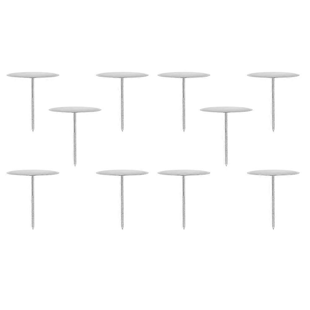 Stainless Steel Flower Decorating Nails Set for Cakes – Reusable Icing Tools for Cupcake & Cake Decorations