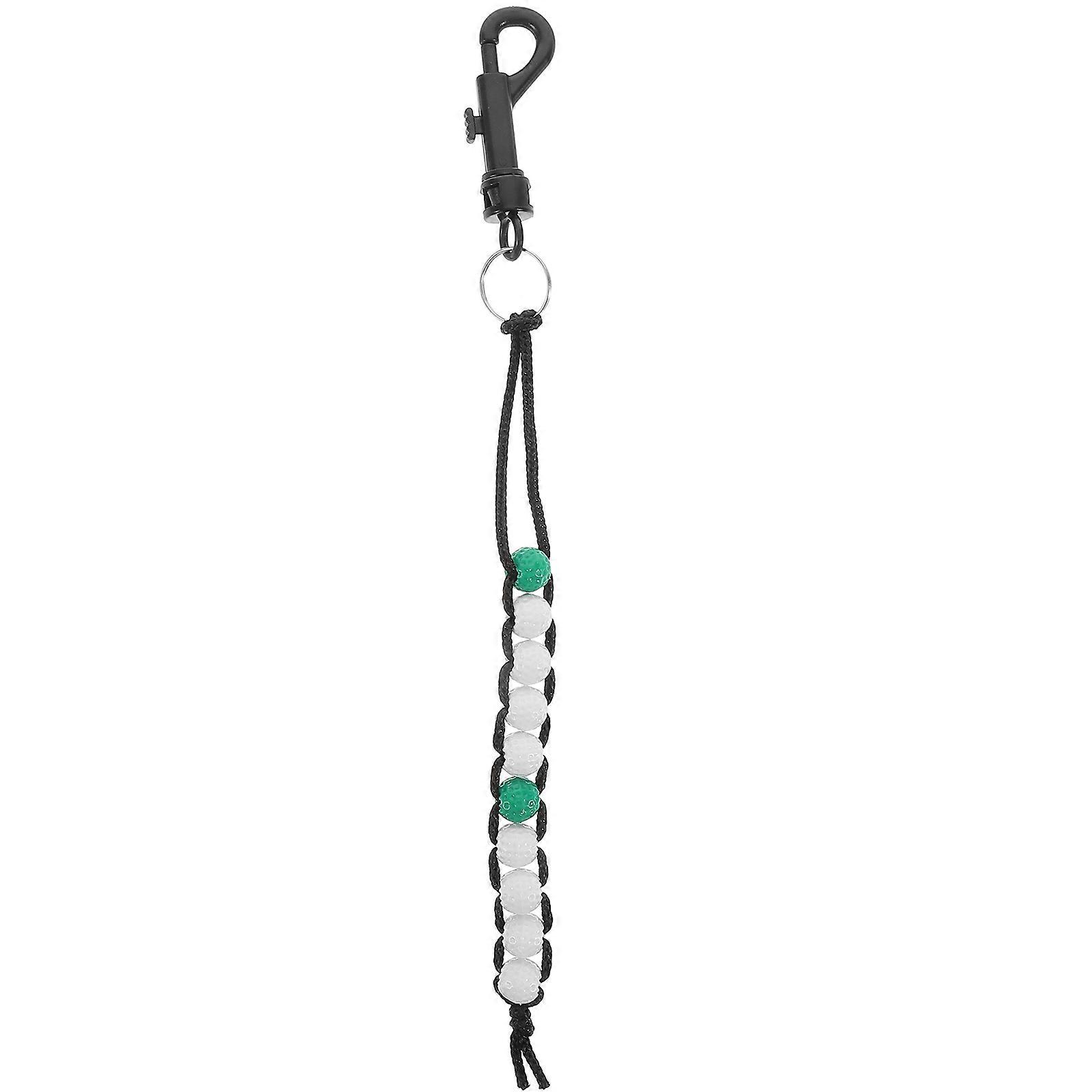 Portable Golf Stroke Counter with Clip Bead for Golf and Other Sports Lightweight and Convenient Scoring Accessory for Accurate Game Tracking