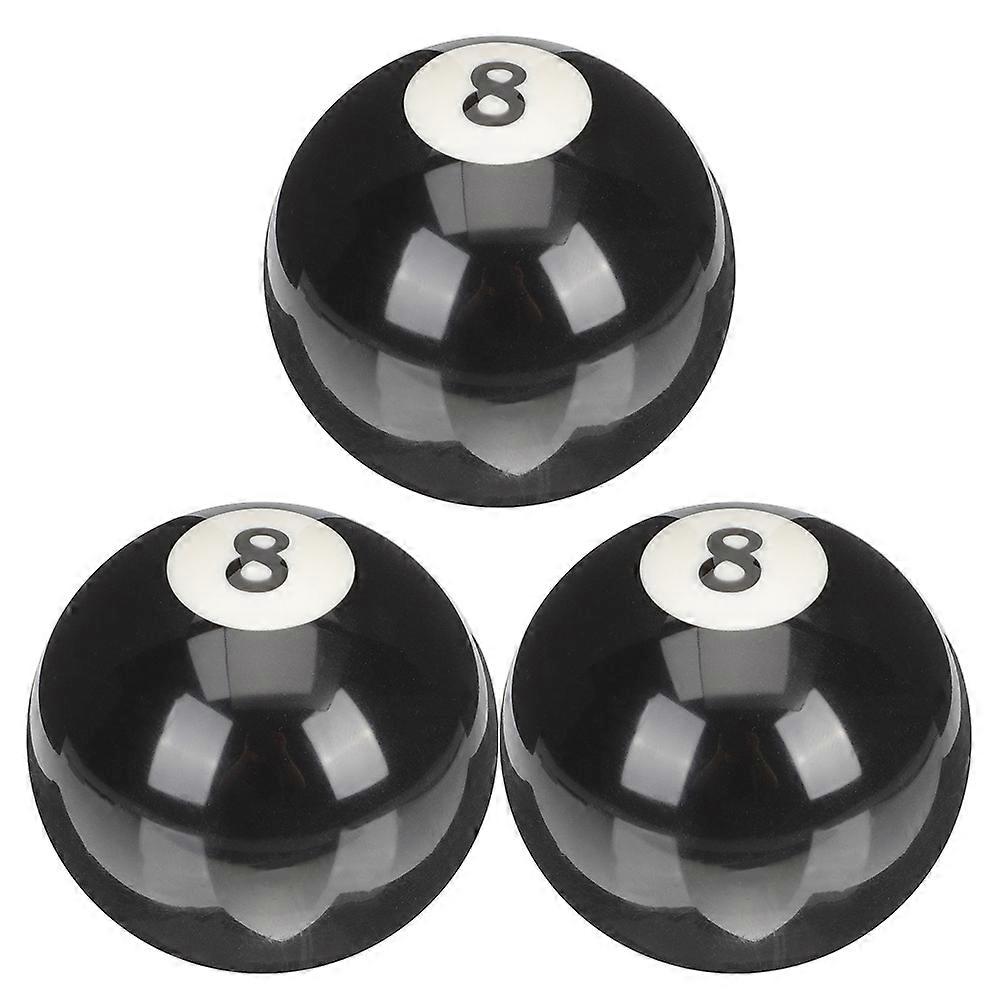 3pcs Resin Pool Cue Balls for Billiard Practice Training – Durable, Scratch Resistant Balls for Professional Cue Sports