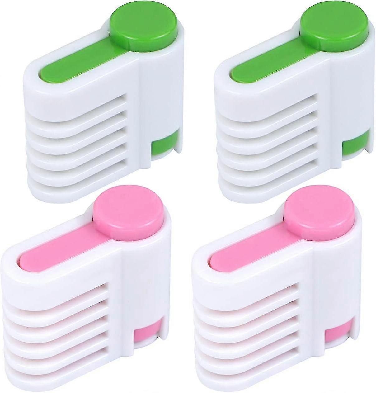 2 Sets DIY Cake Leveler Slicer Adjustable Bread Cutter 5 Layers for Bread Toast Cake Kitchen Fixator Tool