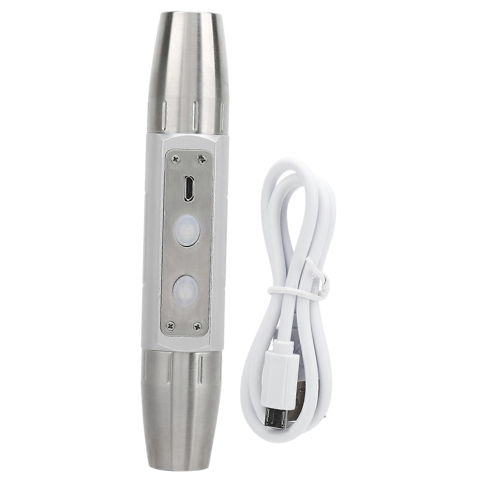 Professional 4-Light USB Rechargeable Jewelry Identification Flashlight