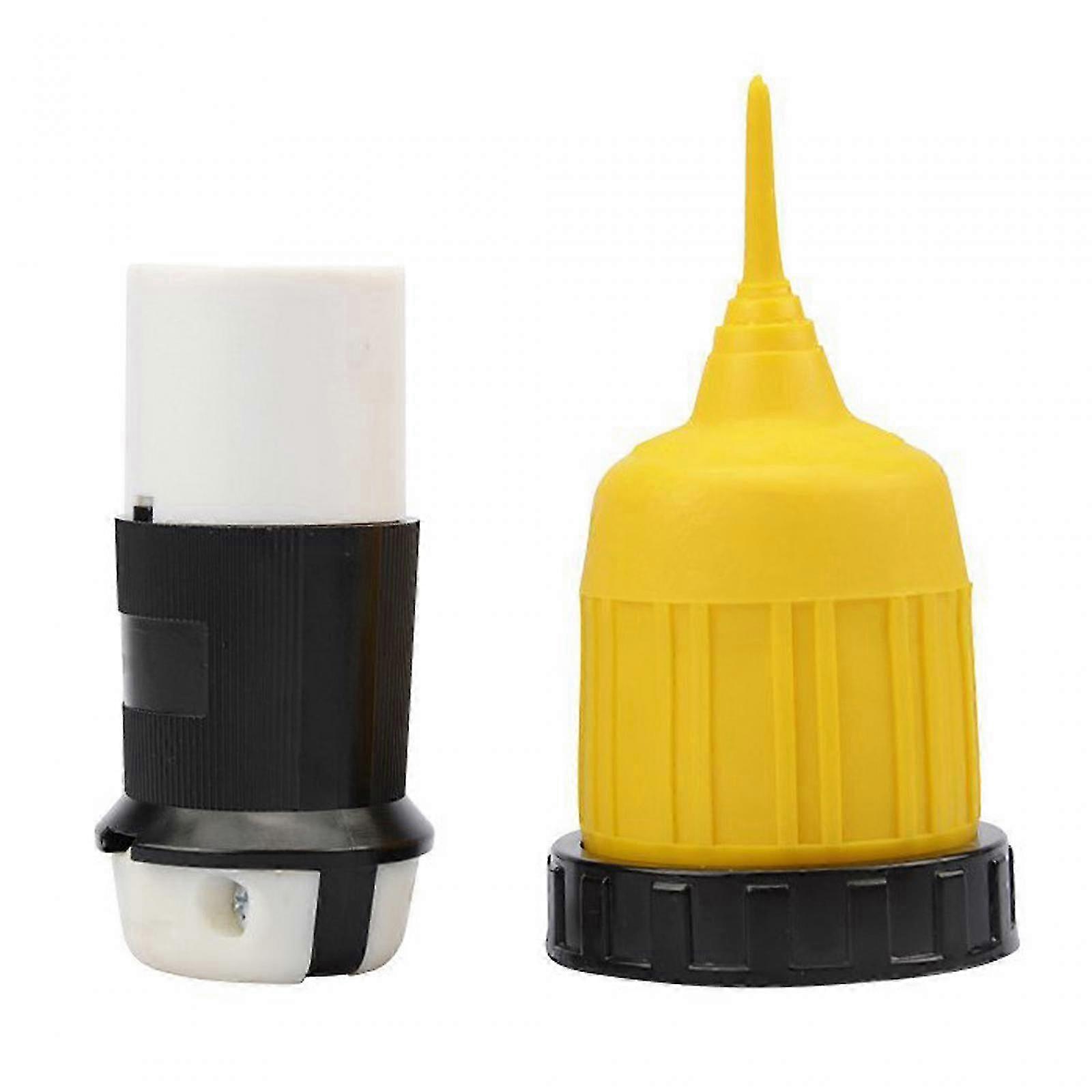 RV Cord Connector Power Socket Easy Installtion Replacement Part with hwy