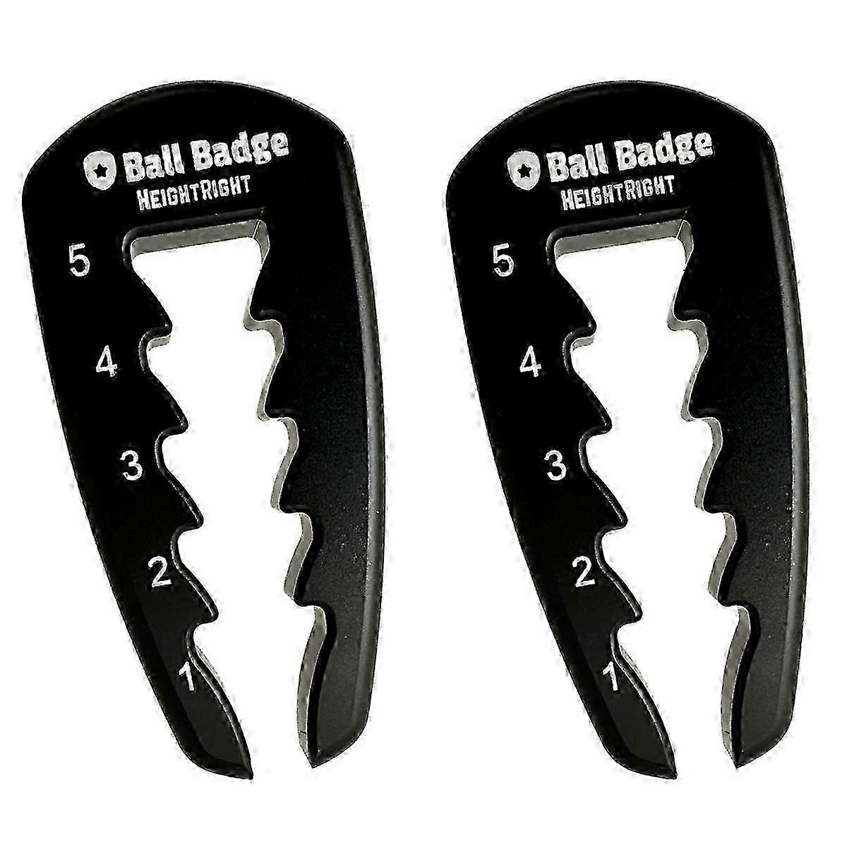 2PCS Adjustable Golf Tee Height Tool Precision Tee Height Setter SZRH