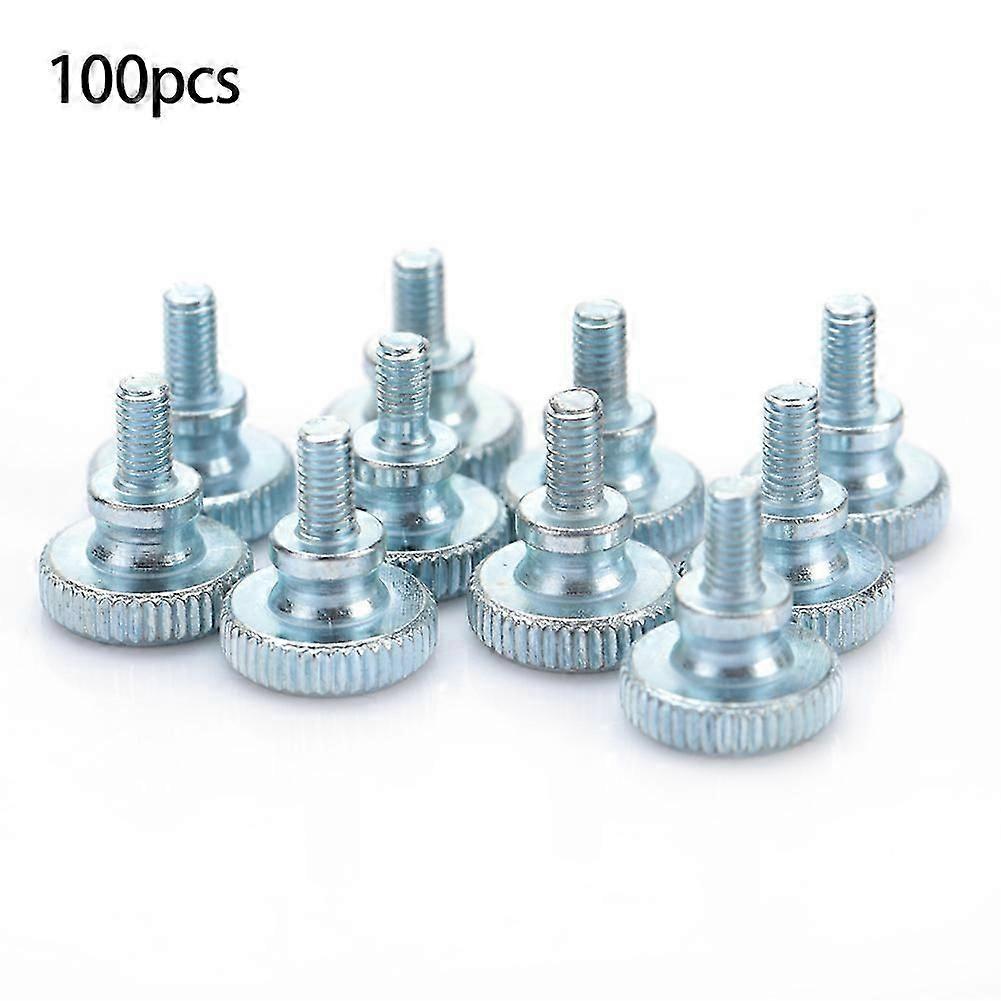 100Pcs Adjustable Step Double Handle High Head Knurled Screw M3*8