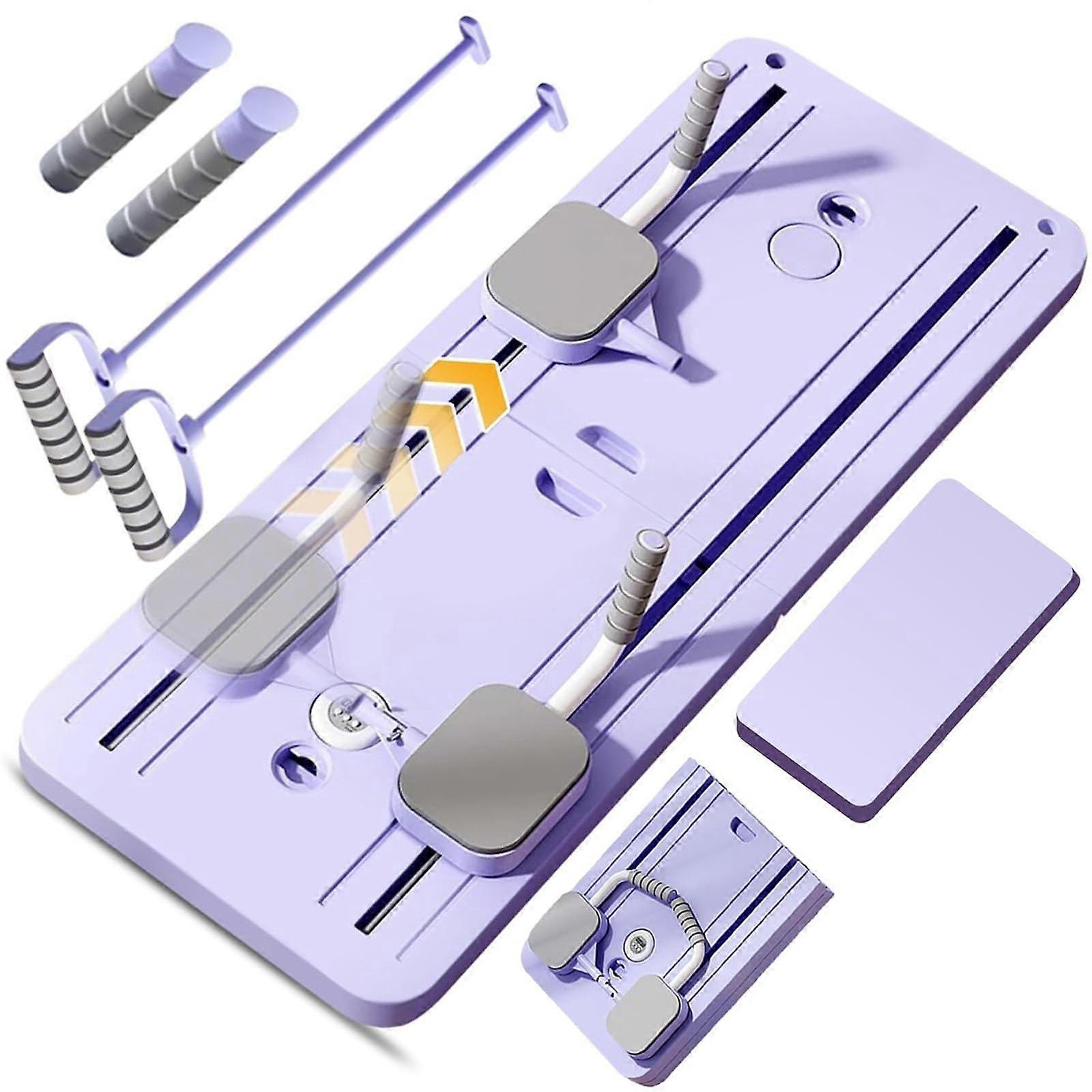 Pilates Reformer Board Multifunctional Abdominal Board Ab Roller Wheel Core Trainer Automatic Rebound