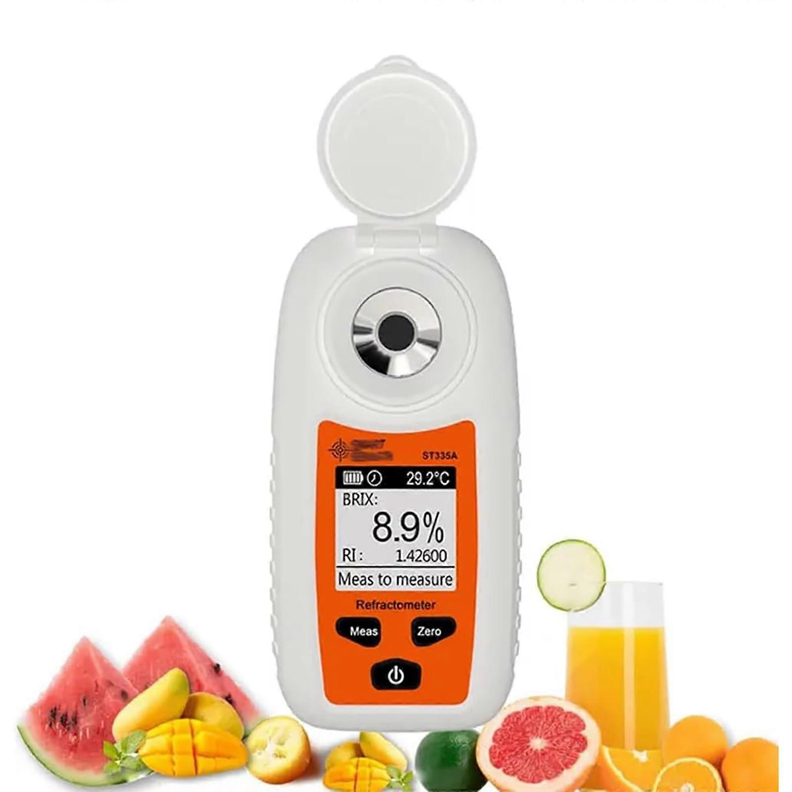 Fructose meter, 055% Portable handheld, Temperature compensation: 10°C40°C, For beverages
