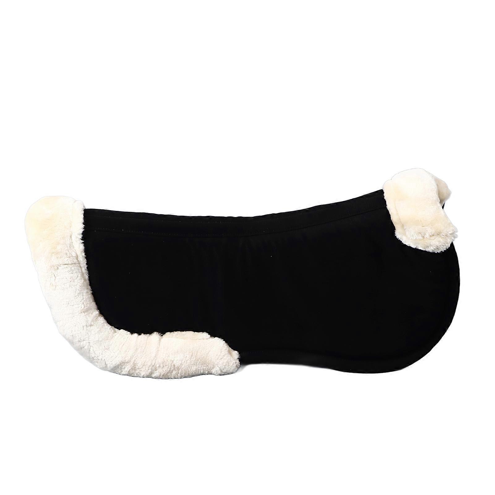 Horse Saddle Pad Multipurpose Shock Absorption Sweat Absorbing Thickened Slip Resistance Equestrian nce Pad for Equestrian Supplies