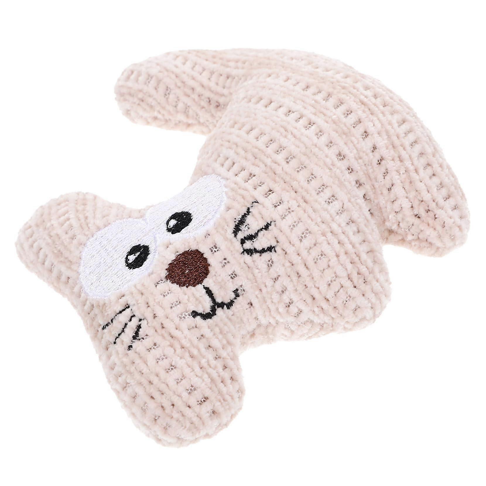 Interactive Catnip Plush Toy in Cartoon Design for Cats – Promotes Play and Exercise for Kittens and House Cats, Lightweight and Soft