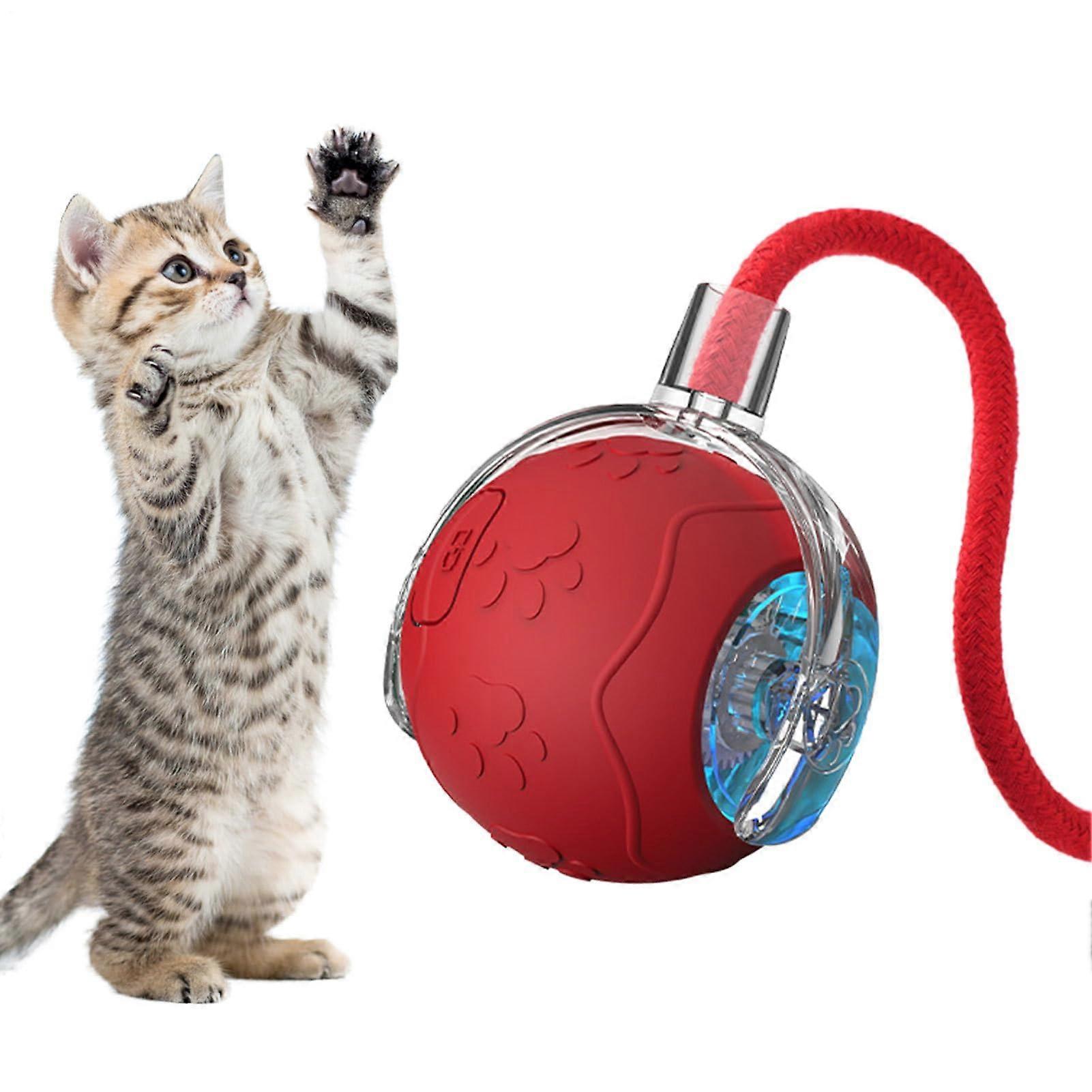 Rolling Ball Cat Toy, Intelligent Sensing Ball, Rechargeable Pet Supplies