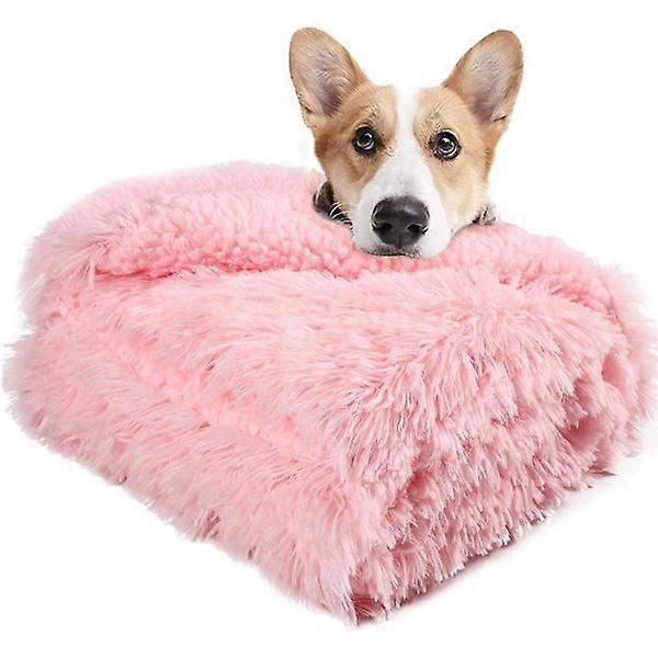 Luxury Fluffy Dog Blanket, Extra Soft and Warm Sherpa Fleece Pet Blanket