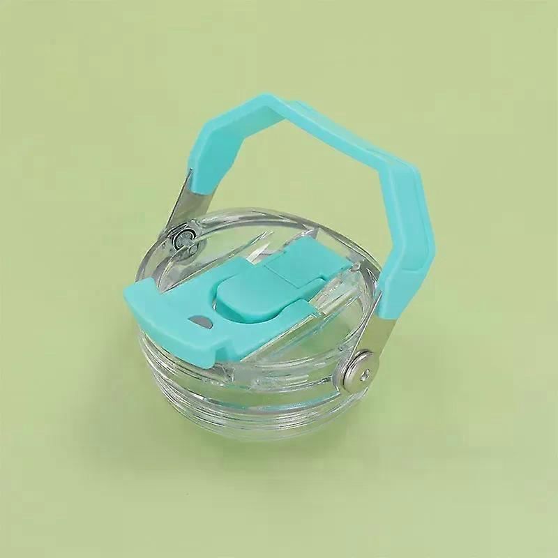 حقيبة مدرسية غطاء كأس بلاستيكي شفاف مع مقبض مقاوم للانسكاب قابل للاستبدال بهلوان فليب غطاء قش غطاء زجاجة الختم لستانلي 30/40 أوقية