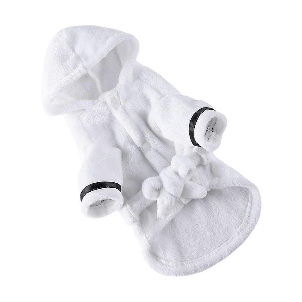 Pet Bathrobe Dog Clothes Drying Function Daily Life Wearable Design 1Set