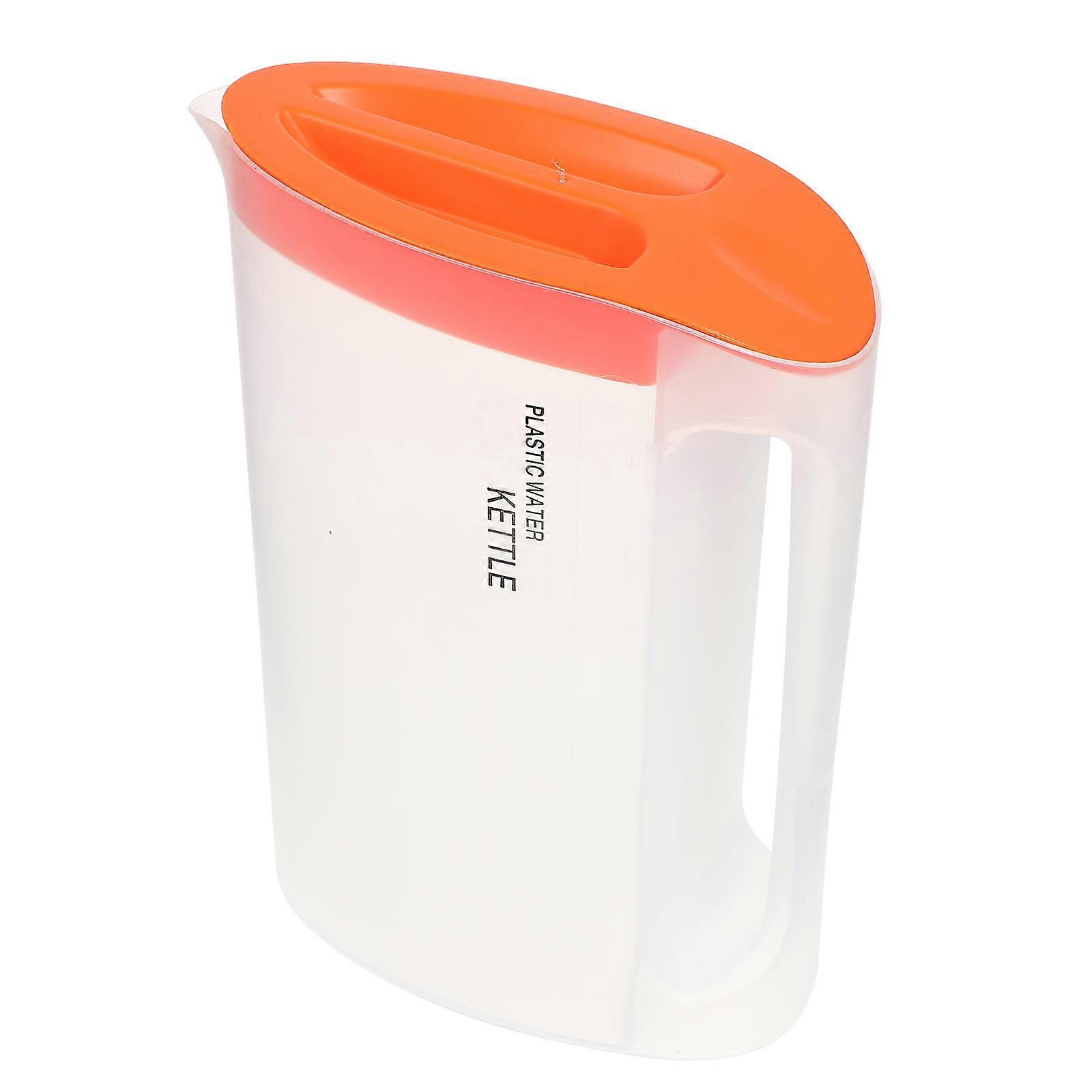 Water Pitcher Large Capacity Liquid Storage Home Use Transparent 2200ml 1Pack