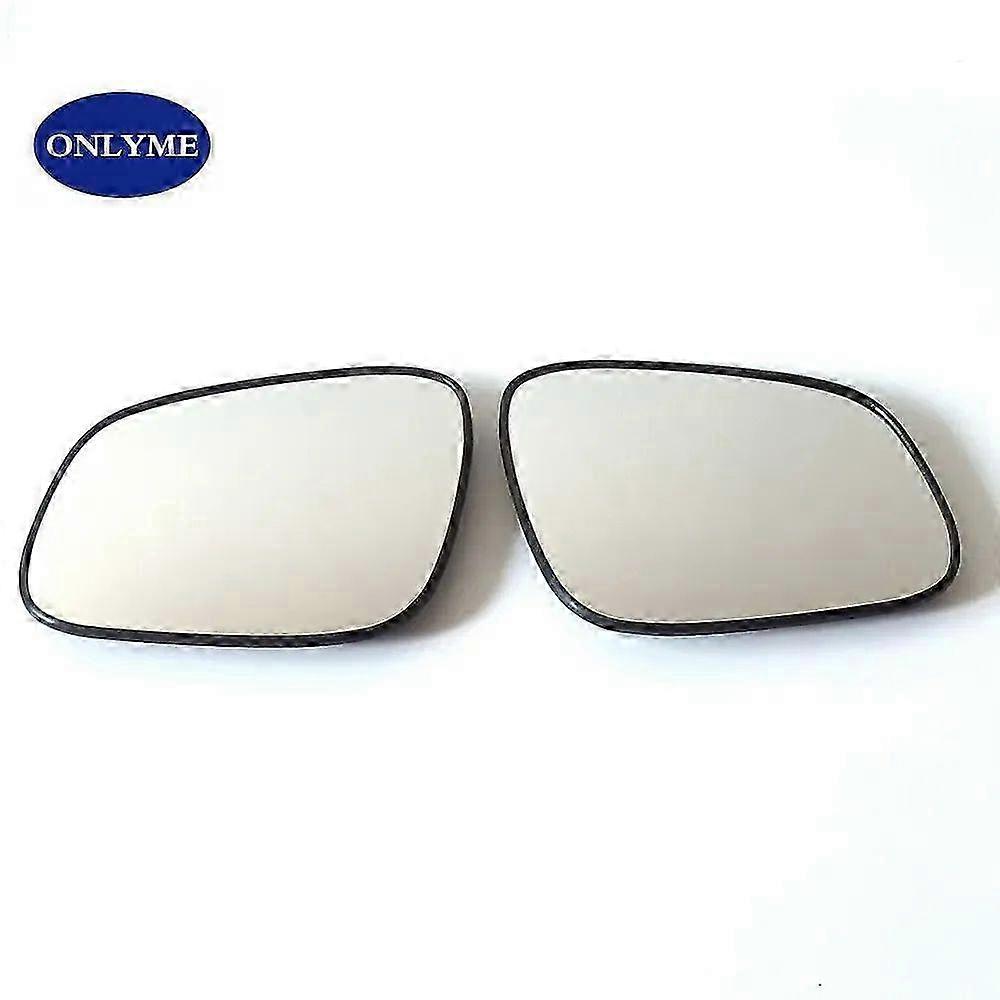 Heated Convex Door Mirror Glass Lens Compatible with Chevrolet Spark 2009-2017 - Replacement Car Accessory for Enhanced Visibility