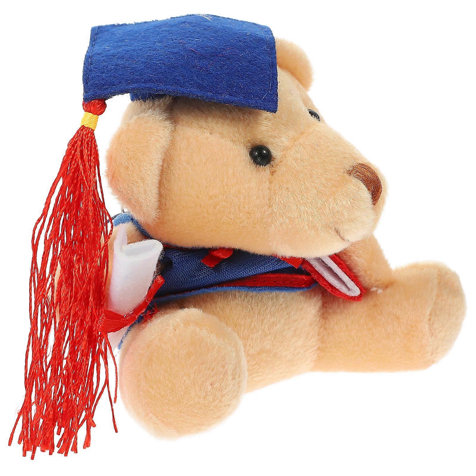 It sounds like you're describing a product listing for a **plush Doctor Bear Keychain**—a cute, soft bear shaped keyring designed as a fun and