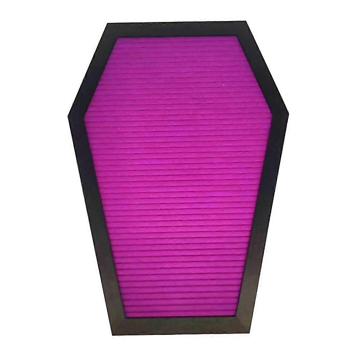 For Coffin Letter Board Decoration Gothic Decor Spooky