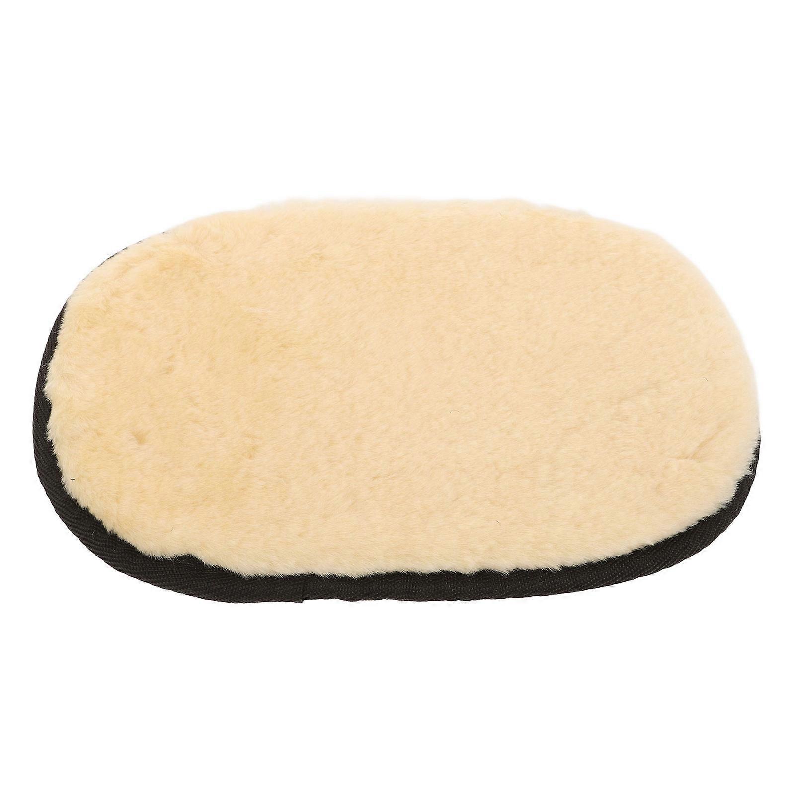 Worgeous 1 Set Car Polisher Pad Vehicle Polishing Tool Soft Clean Mitt Auto Supply