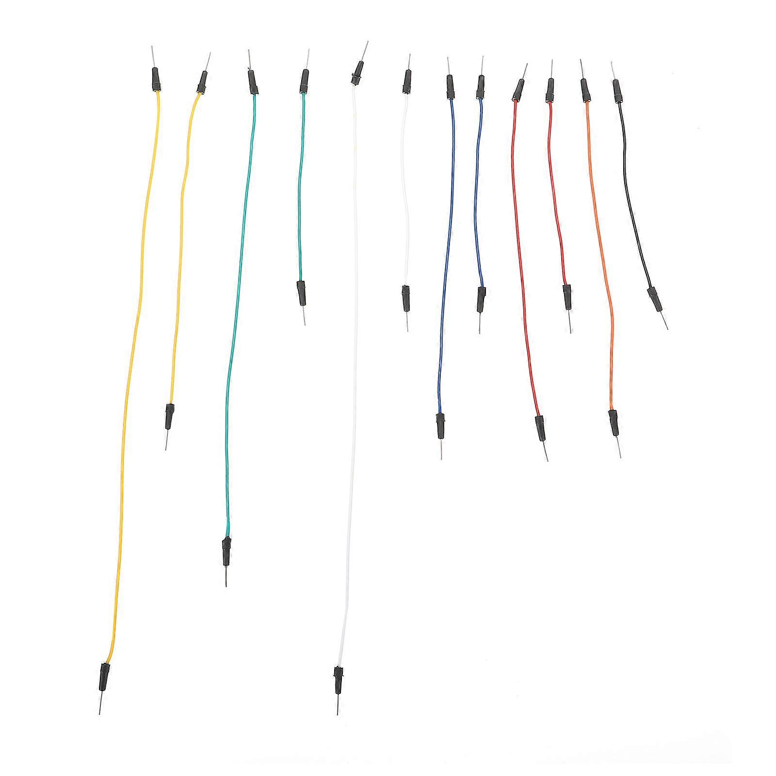 Electrical Jumper Wires 120PCS Flexible Cable For Prototyping Breadboard Circuits With Good Conductivity