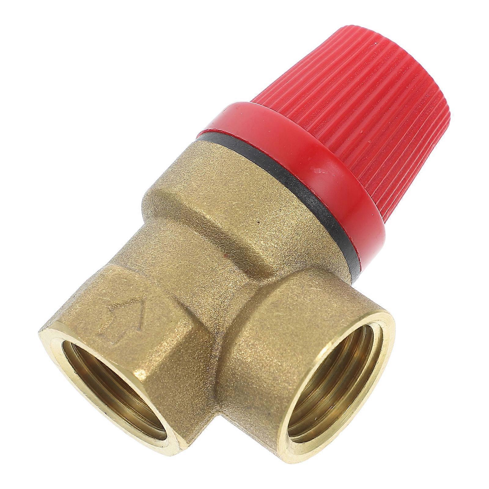 Brass Pressure Reducer Valve for Home Use with Golden /2 Inch Size for Water Heaters and Boilers