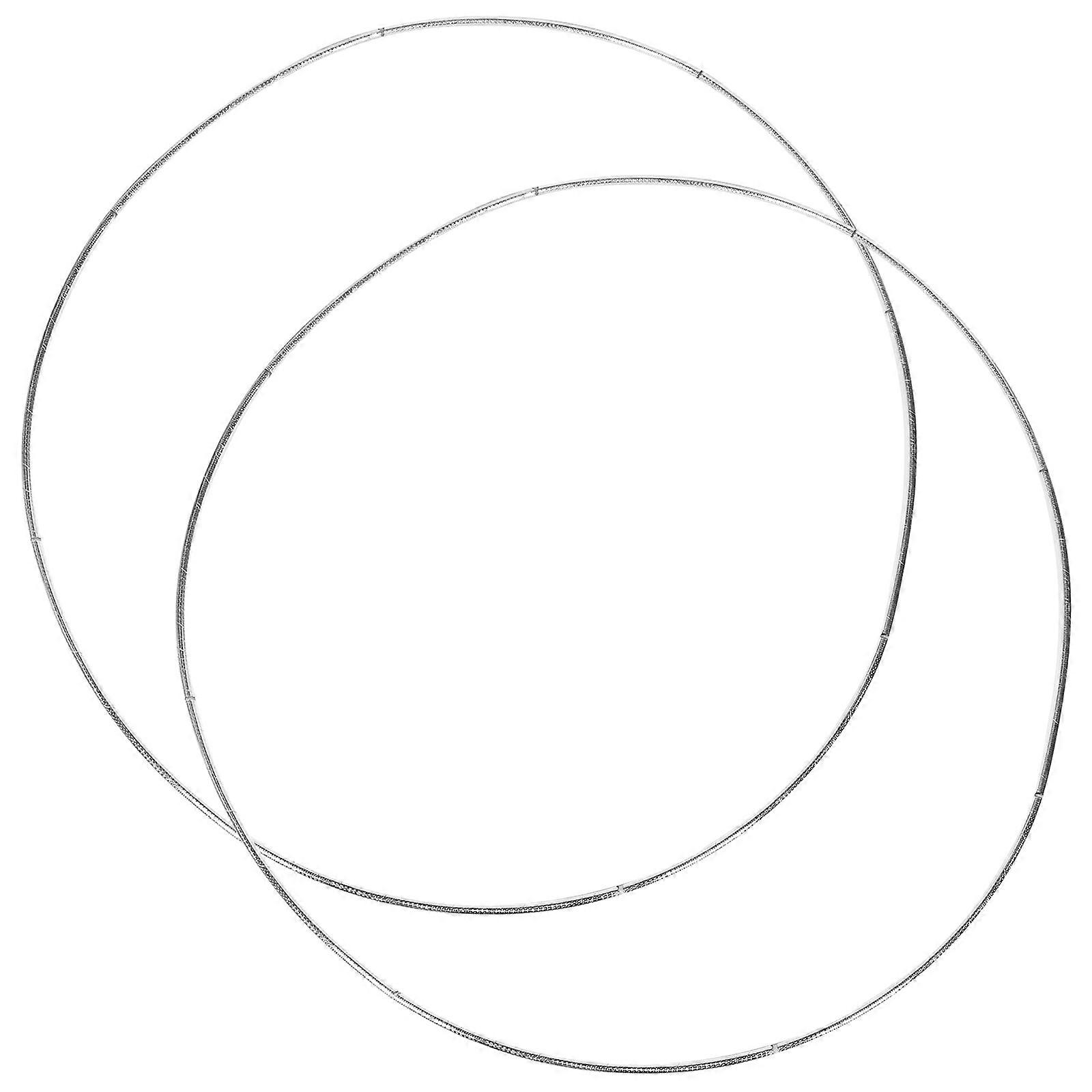 Round Balloon Arch Frame For Indoor Use Party Supplies 58x1.5cm Fixing Balloons 2 Sets