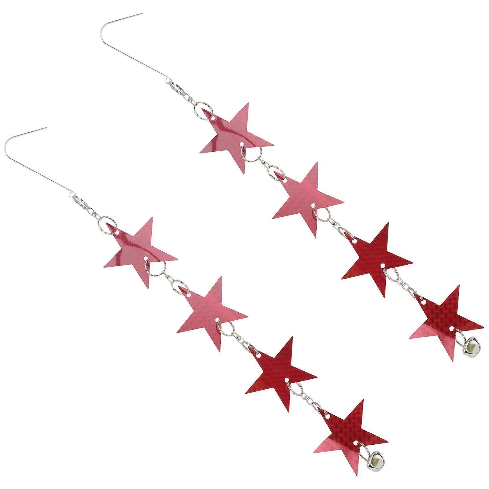 Reflective Bird Deterrent Hanging Star Decorations for Garden, Balcony, and Orchard – Weatherproof Scare Devices to Keep Birds Away