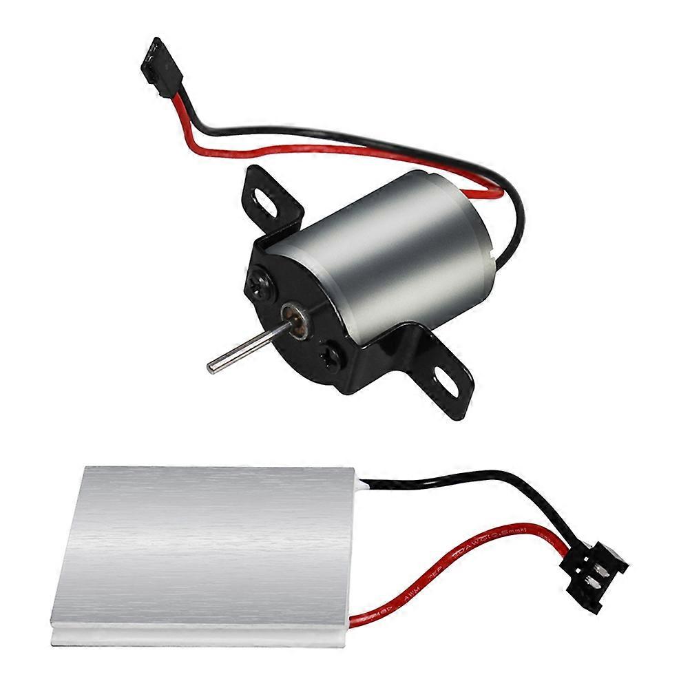 Fireplace Fan Motor and Generator Sheet Set Blower Fan Motor Accessories Electric Rotation Home Heating 1Set