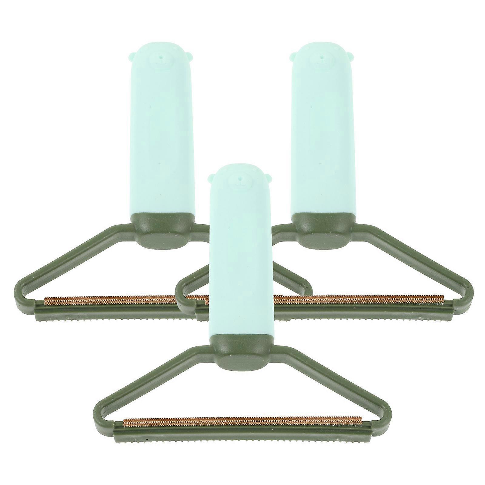 3 Pcs Lint Removers Manual Pet Hair Remover Shavers for Home Use Durable PP Alloy