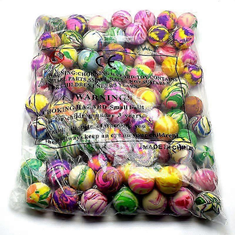 50pcs Bouncy Balls 30mm Including Mixed Color Bouncy Ball 2025