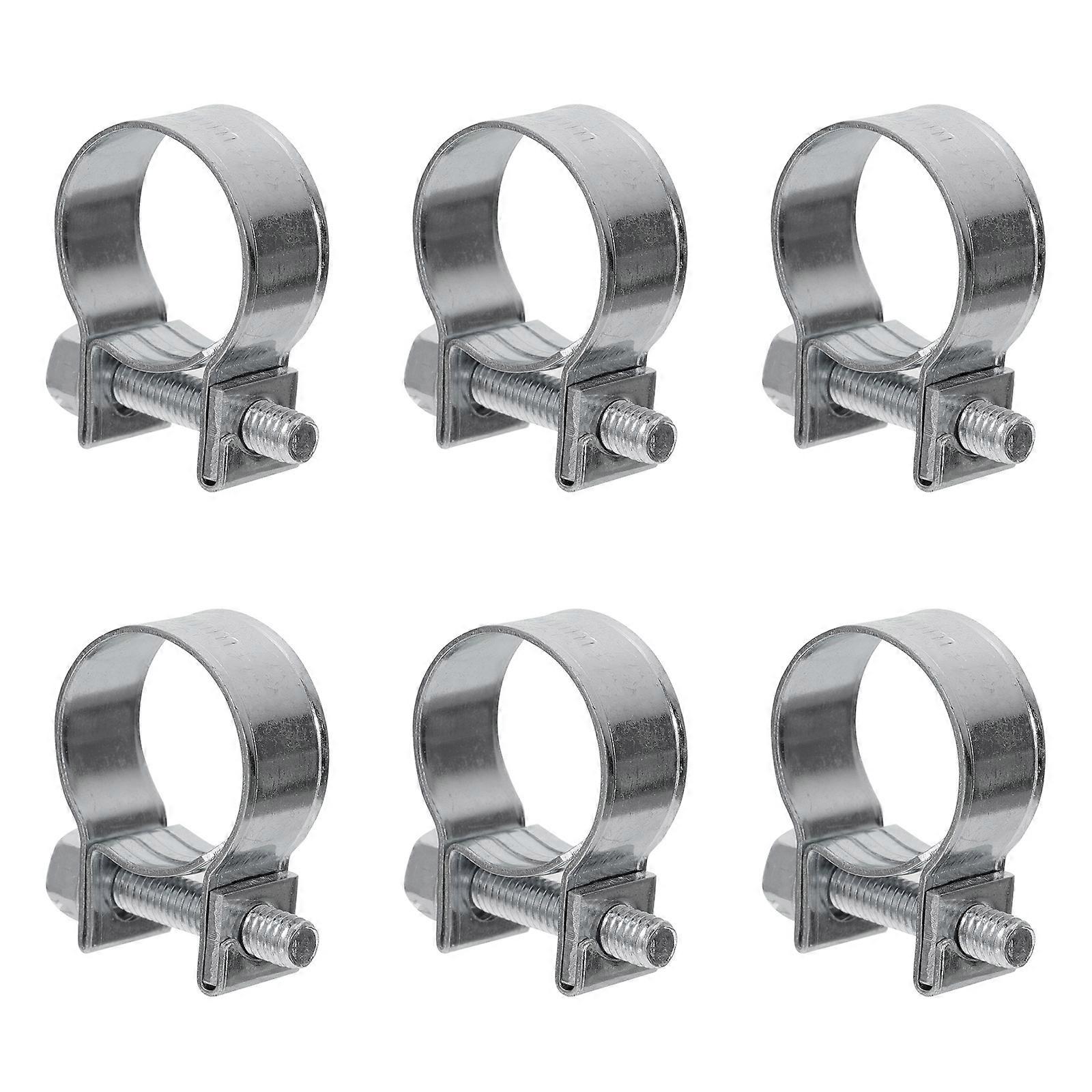 Hydraulic Hose Clamps for Home Use with Galvanization Material Silver Color 60 Pcs