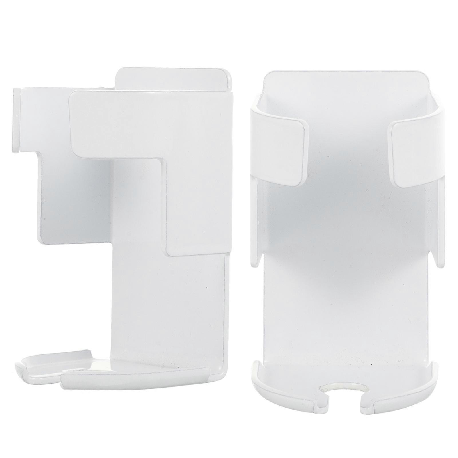 Bathroom Toothbrush Holder Suction Electric Toothbrush Stand Wall Mounted Storage Square 2Pack