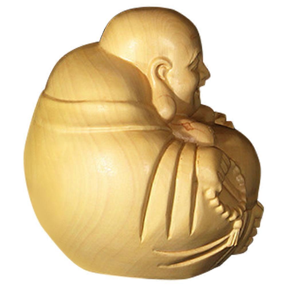 Design Wooden Carved Adornment Tabletop Ornament for Indoor Decoration Creative Style 1Set