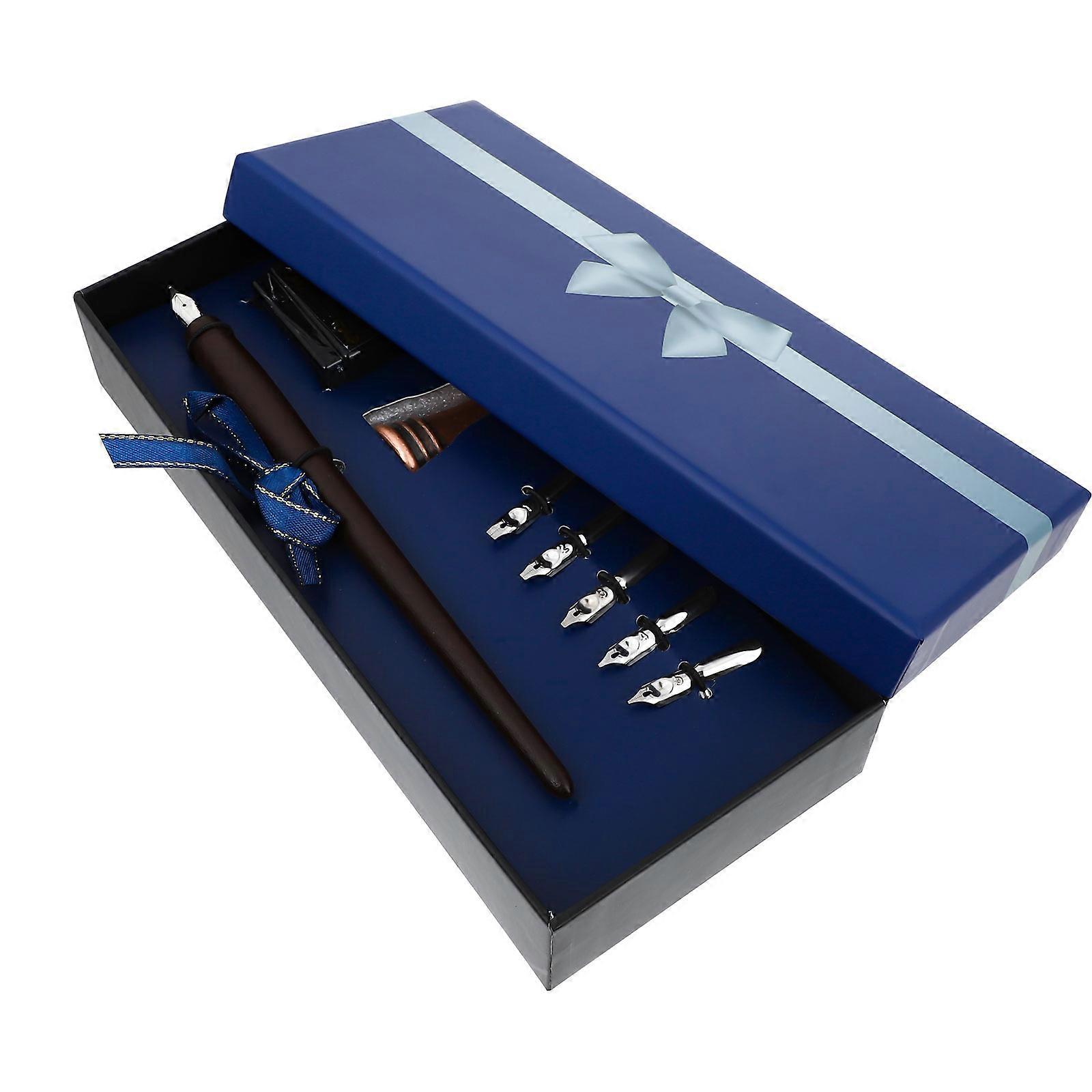 Dip Pen Set Ideal For Elders Art Drawing High-End Atmosphere With Gift Box 1 Set