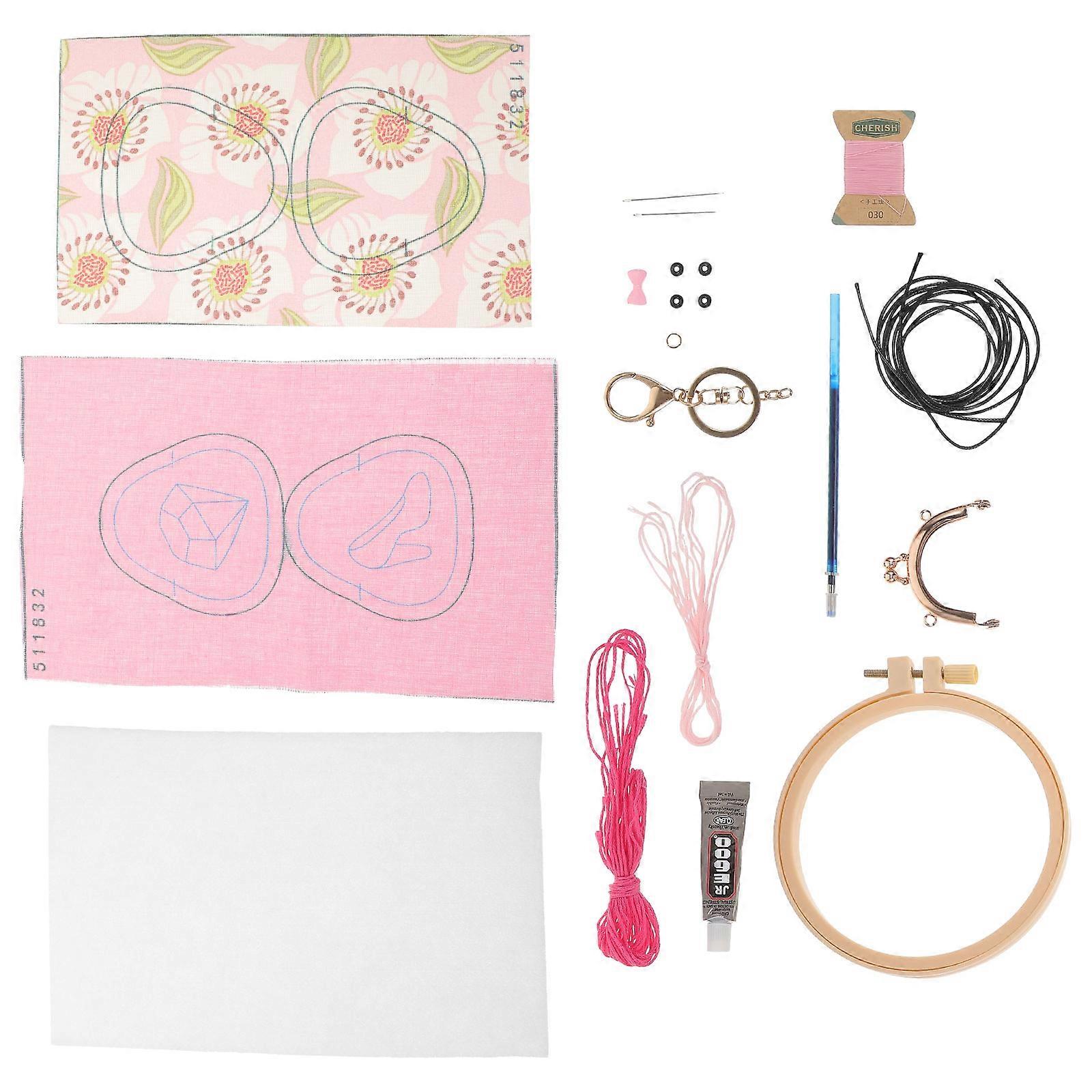 Starter Style Embroidery Kit For DIY Projects Instant Gift Giving To Women And Girls With Essential Tools In Assorted Color 1 Set