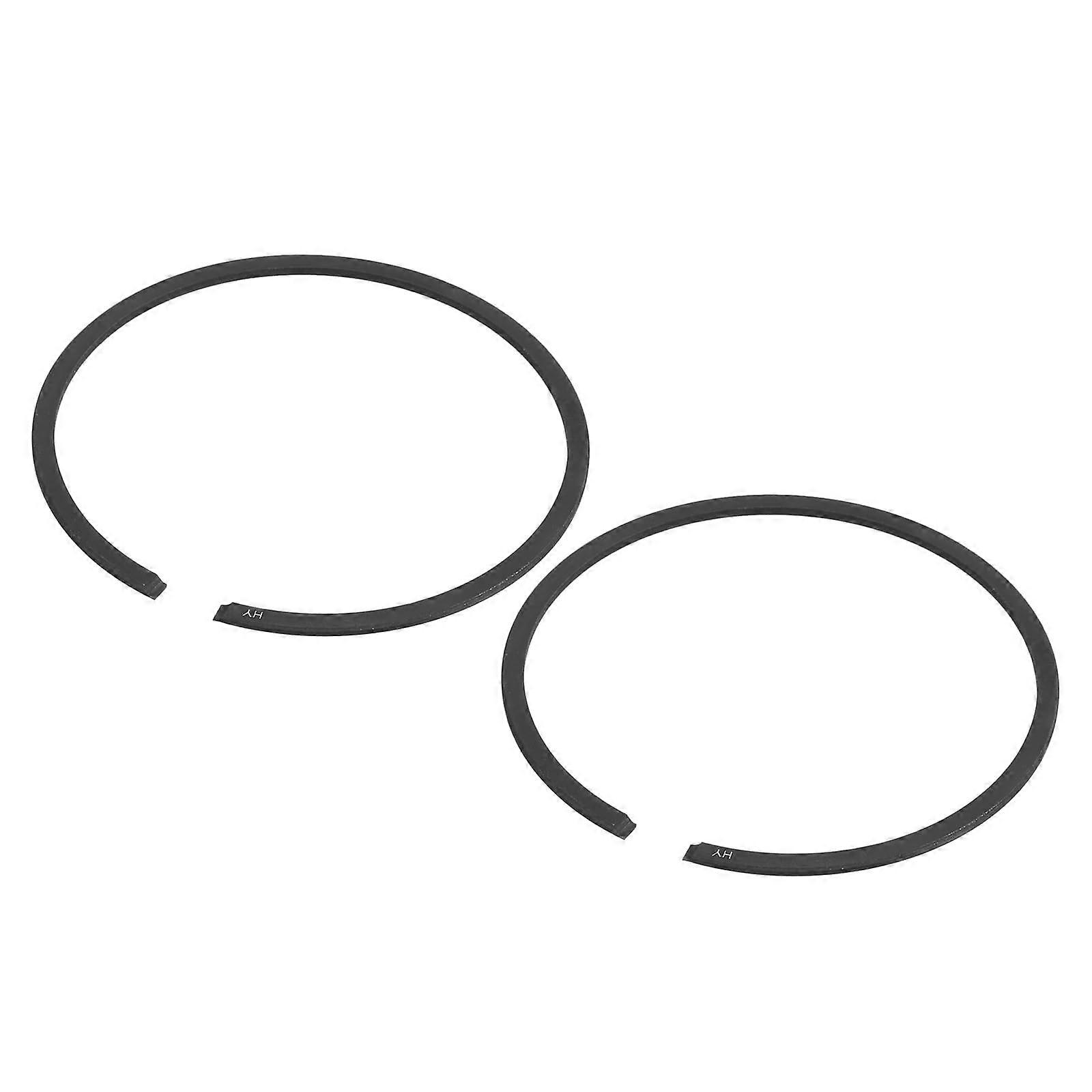 Piston Ring Set For Chainsaw Replacement Parts, 2 Pieces, 54 Mm By 1.2 Mm, Reliable Fit, Compatible With Chainsaws