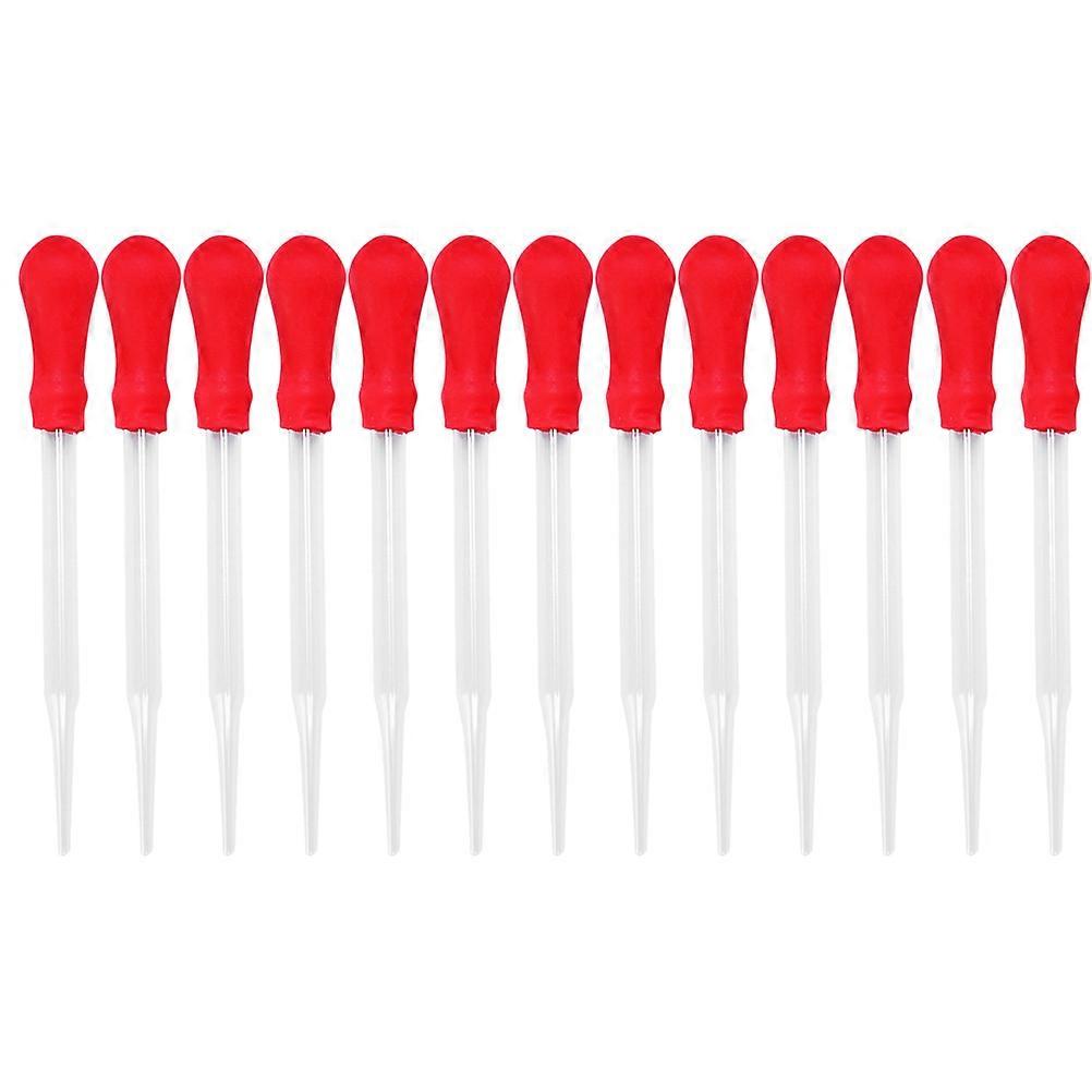 13pcs Glass Droppers with Silicone Mold, Pipette Eye Dropper for Home, School Experiments, Lightweight Portable Liquid Reagent Tool
