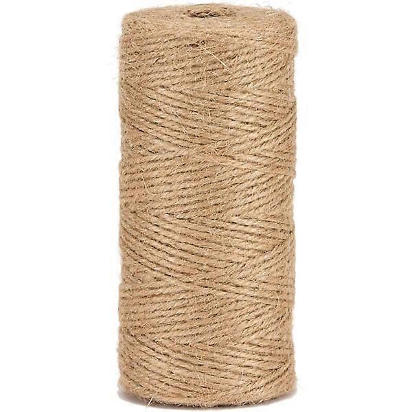 The natural jute twine Ø1.5mm ± 200m for gardening, DIY, manual activities