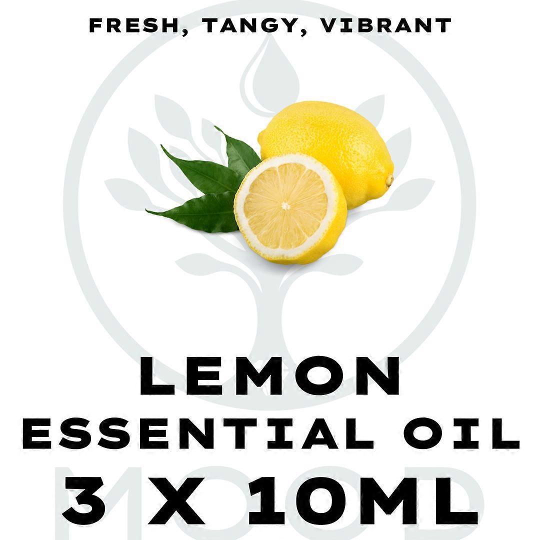 Lemon Essential Oil 3 X 10ml Multipack